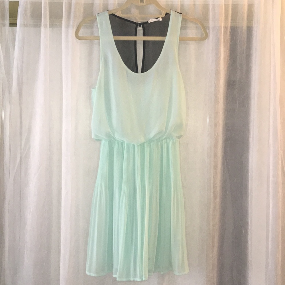 Mint Lush mini dress
